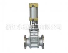 不鏽(xiu)鋼氣動出(chū)料閥Z644TC