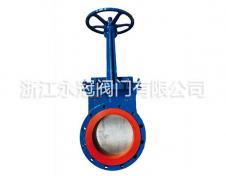 手動(dong)聚氨酯刀(dao)閘閥PZ73X