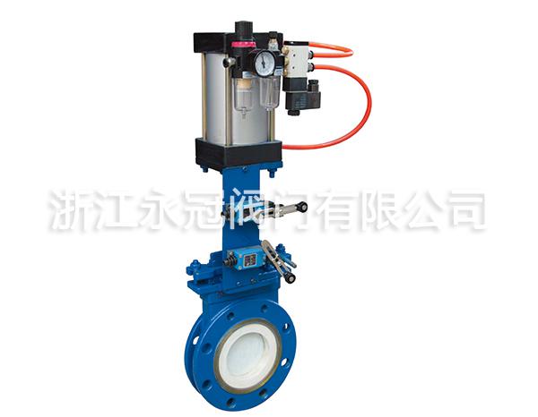 氣動刀閘(zhá)閥PZ673TC