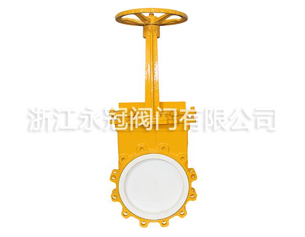 手動梅花型(xíng)陶瓷刀閘閥PZ43TC