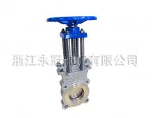 美标刀閘(zha)閥PZ43W-150LB