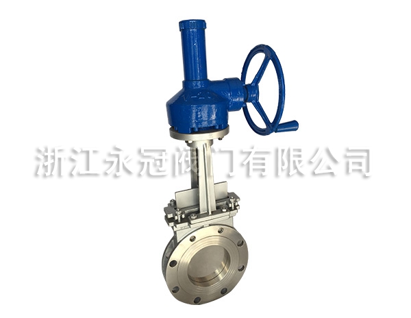 手(shǒu)動不鏽鋼(gāng)傘齒輪刀(dao)閘閥PZ573H