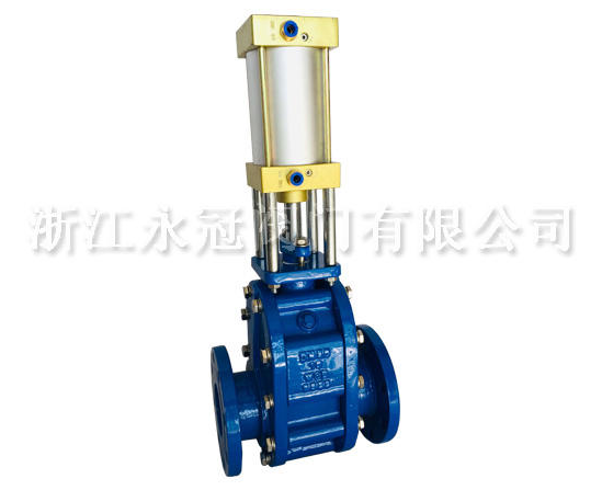 氣(qi)動陶瓷雙閘(zhá)闆閥