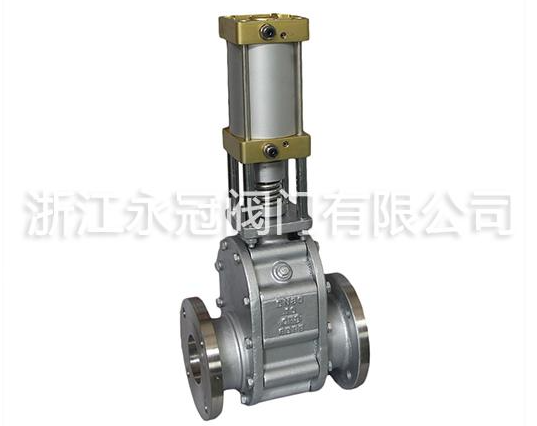 氣動(dòng)陶瓷雙閘闆(pǎn)閥