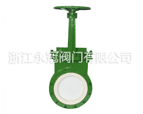 手(shǒu)動法蘭(lán)陶瓷刀(dāo)閘閥