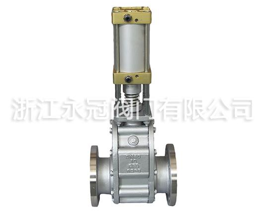 不鏽鋼(gang)氣動出料閥(fa) 不鏽鋼氣動(dong)出料閥